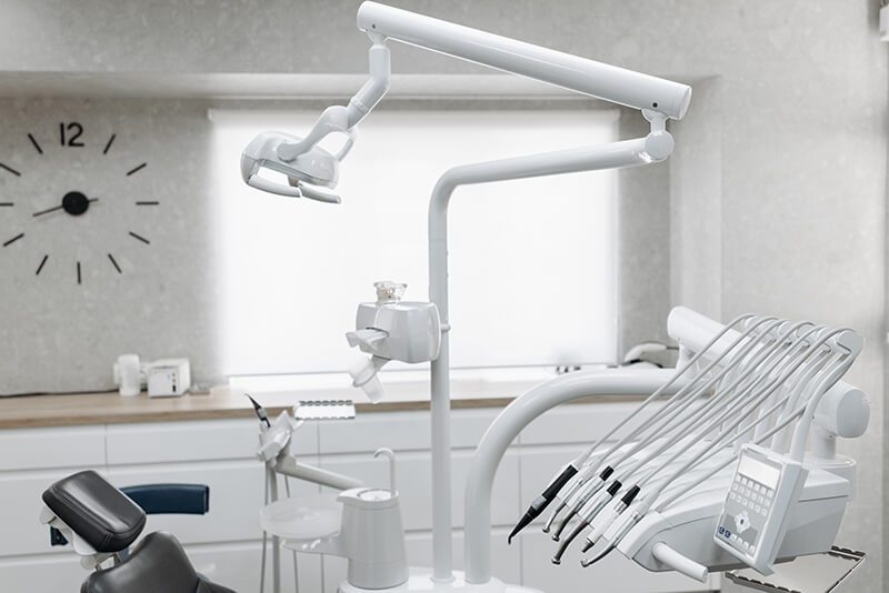 White Dental Tools